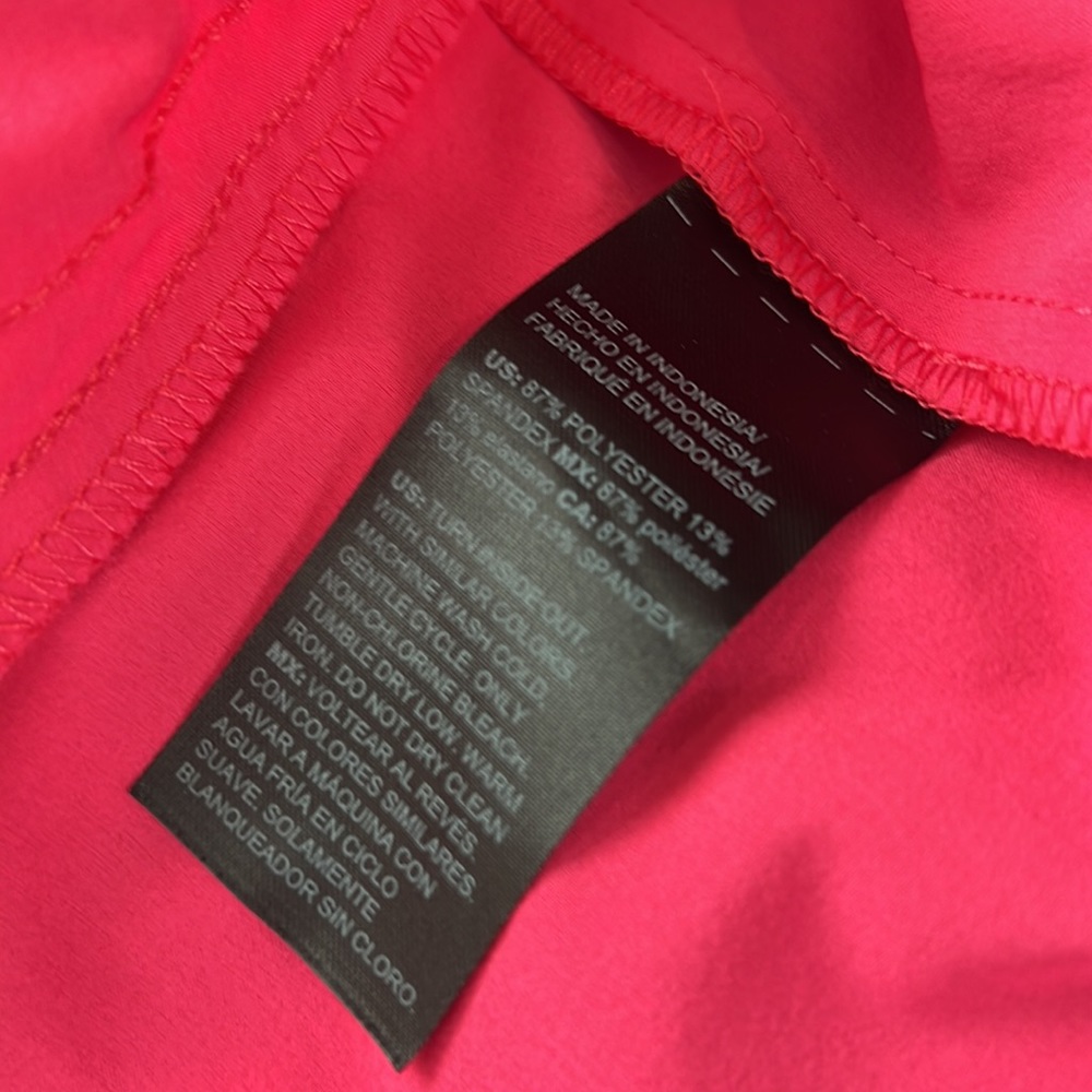 Chico’s Hot Pink Drawstring Adjustable Length Pan… - image 6